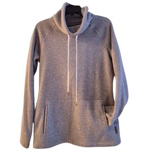 Roots Gray Cowl Neck Pullover Sweater